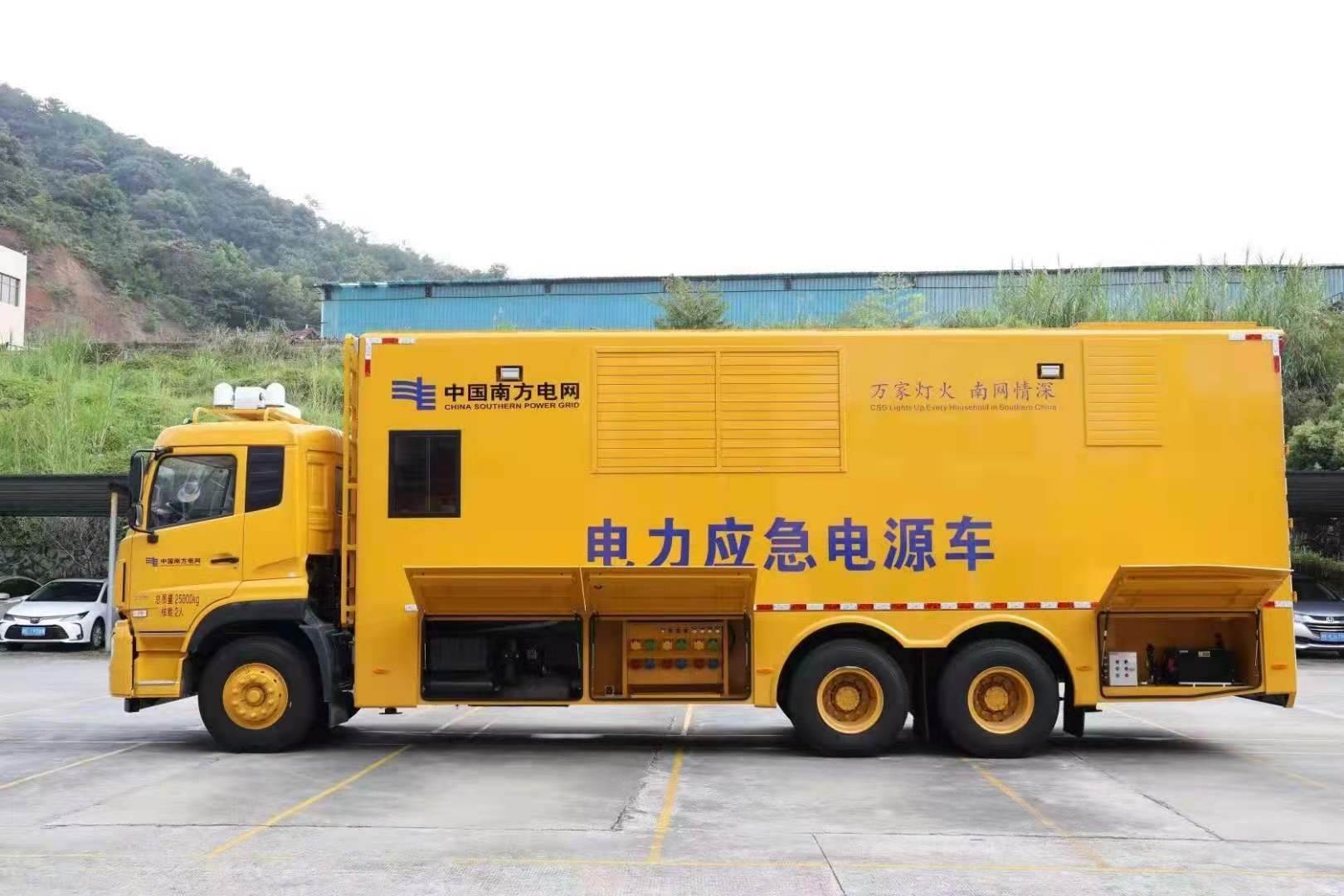 马尔康安康大型柴油发电机发电车UPS电源出租租赁